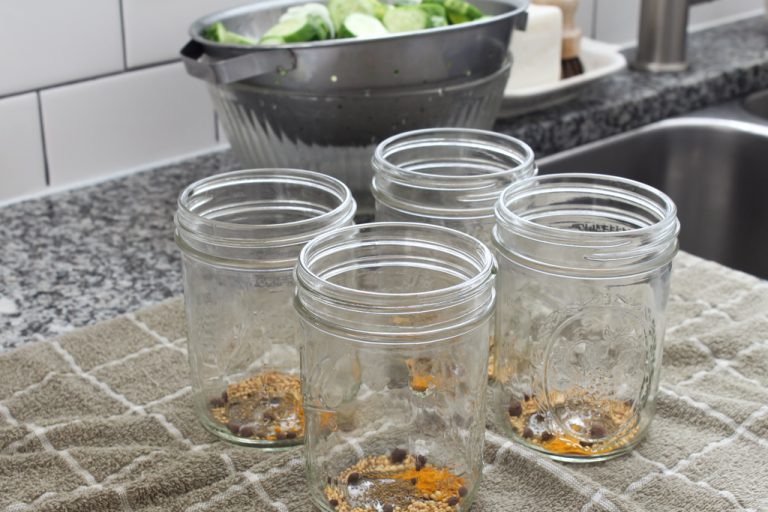 4 pints of pickling spices for bread and butter pickles