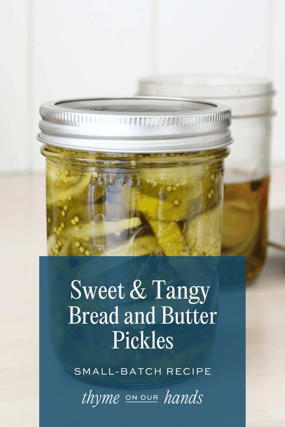 Water bath canning recipe for sweet and tangy bread and butter pickles