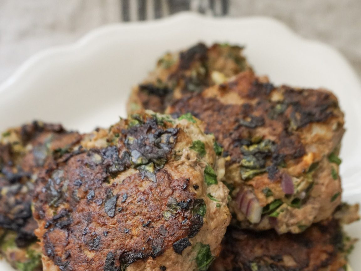 Turkey burger meal prep lunch idea